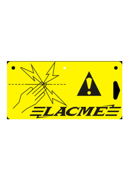Plaque signalétique clôture Lacmé