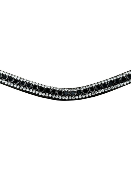 Frontal diamant fleur noir Jump'In
