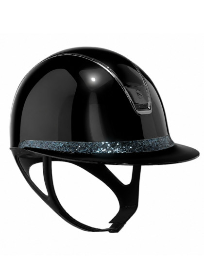 Casque Miss Shield Shadowglossy Crystal Fabric Swarovski SummerNights 2.0 Samshield
