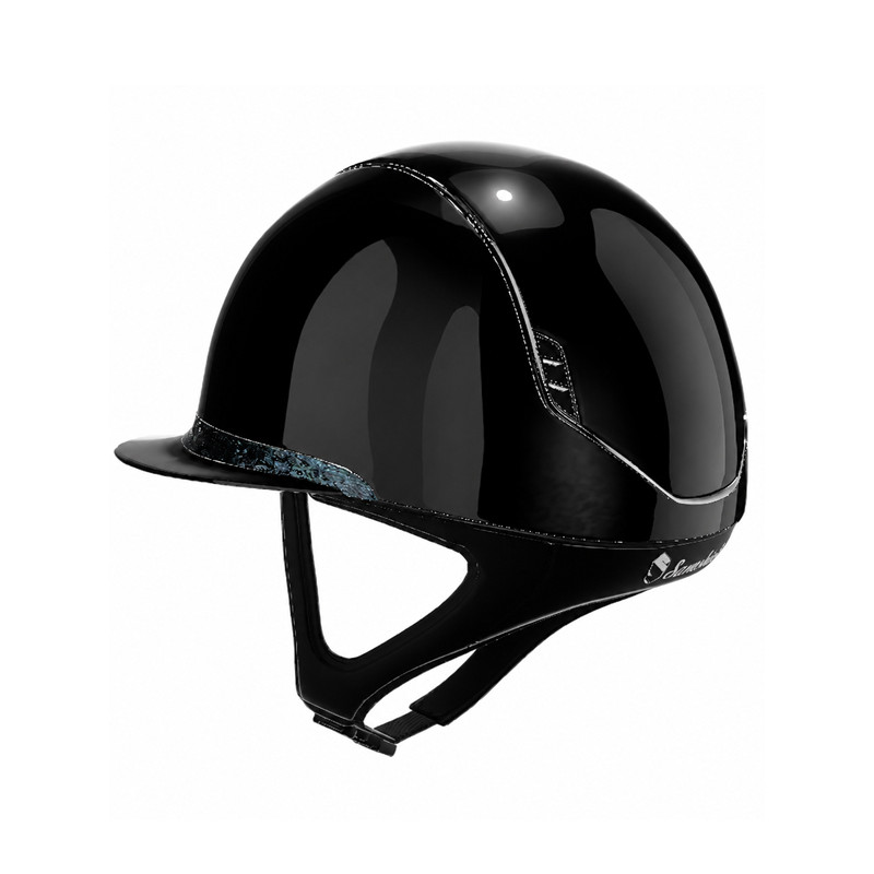 Casque Miss Shield Shadowglossy Crystal Fabric Swarovski SummerNights 2.0 Samshield