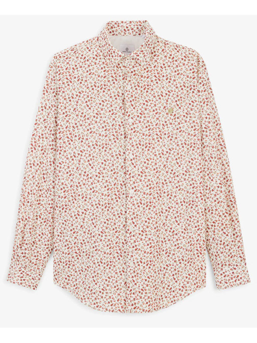 Chemise manches longues à imprimés SS26 Serge Blanco