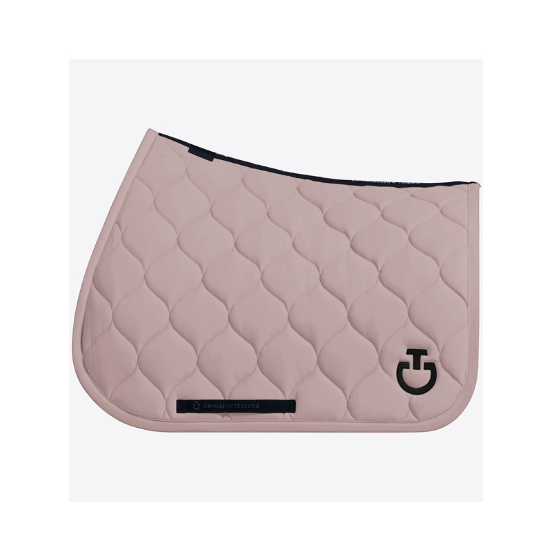 Tapis de selle New Circular Quilted Jersey Jumping FW26 Cavalleria Toscana