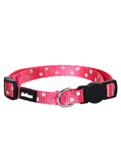 Collier réglable réfléchissant chat Bubimex