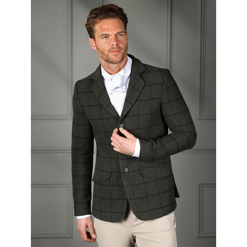 Veste d'équitation en tweed homme Saratoga