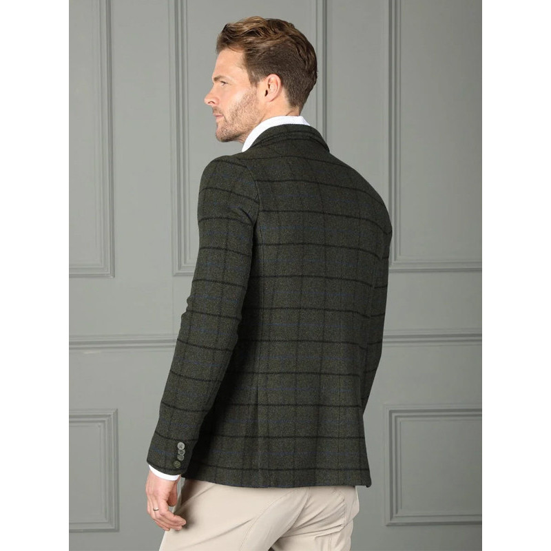 Veste d'équitation en tweed homme Saratoga