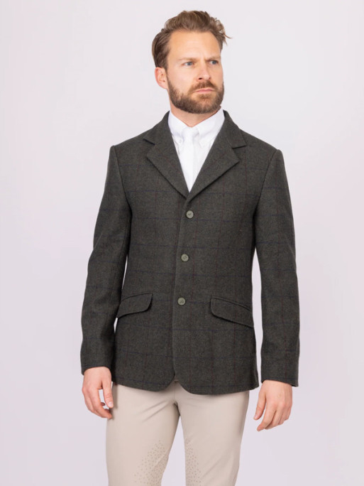 Veste d'équitation en tweed homme Saratoga
