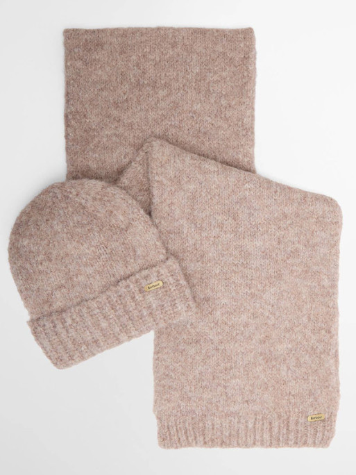 Coffret écharpe et bonnet Emmy FW26 Barbour