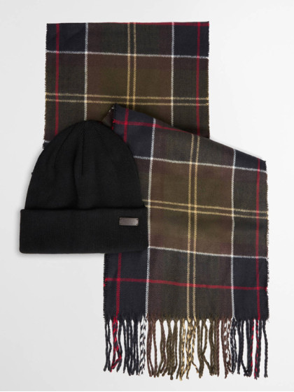 Coffret bonnet et écharpe Swinton & Galingale FW26 Barbour