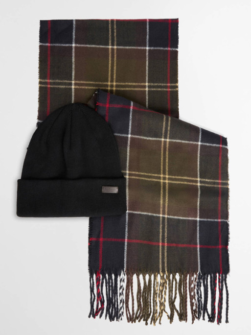 Coffret bonnet et écharpe Swinton & Galingale FW26 Barbour