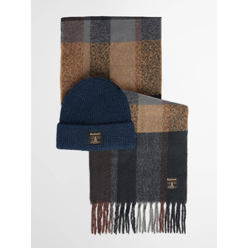 Coffret écharpe et bonnet Westerdale FW26 Barbour