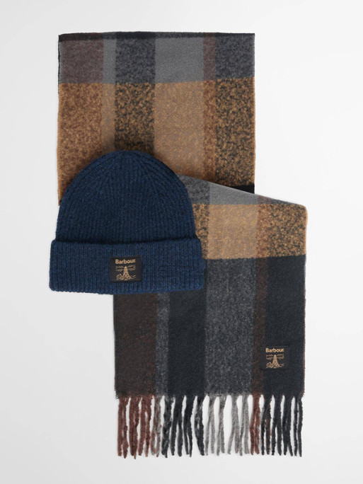 Coffret écharpe et bonnet Westerdale FW26 Barbour