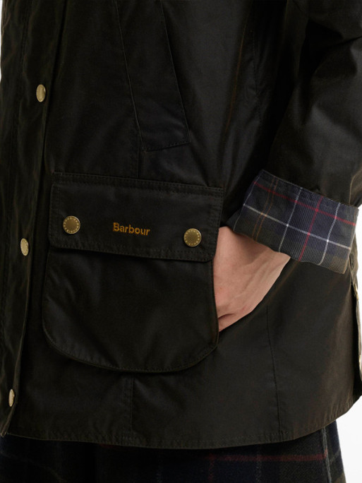 Veste cirée Icons Tartan Modern Beadnell femme FW26 Barbour