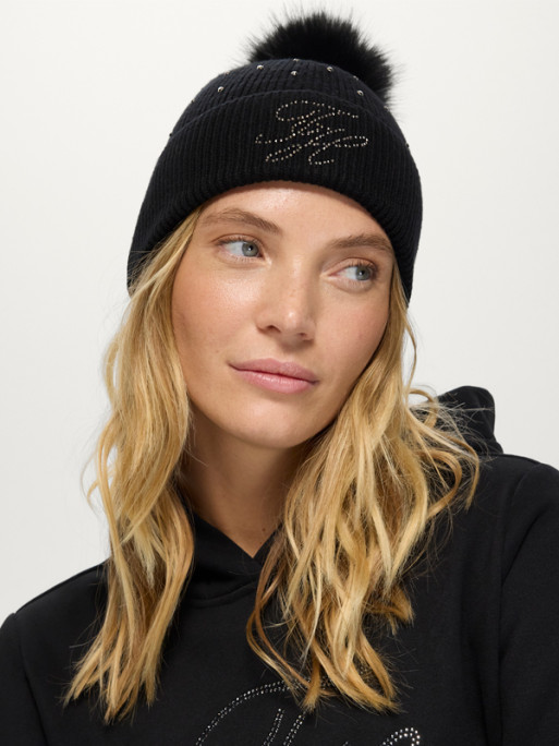 Bonnet Daly pom-pom FW26 Tommy Hilfiger Equestrian