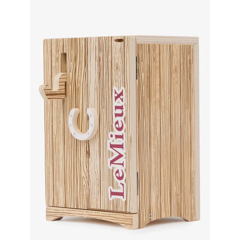 Casier de sellerie en bois pour Toy Pony LeMieux