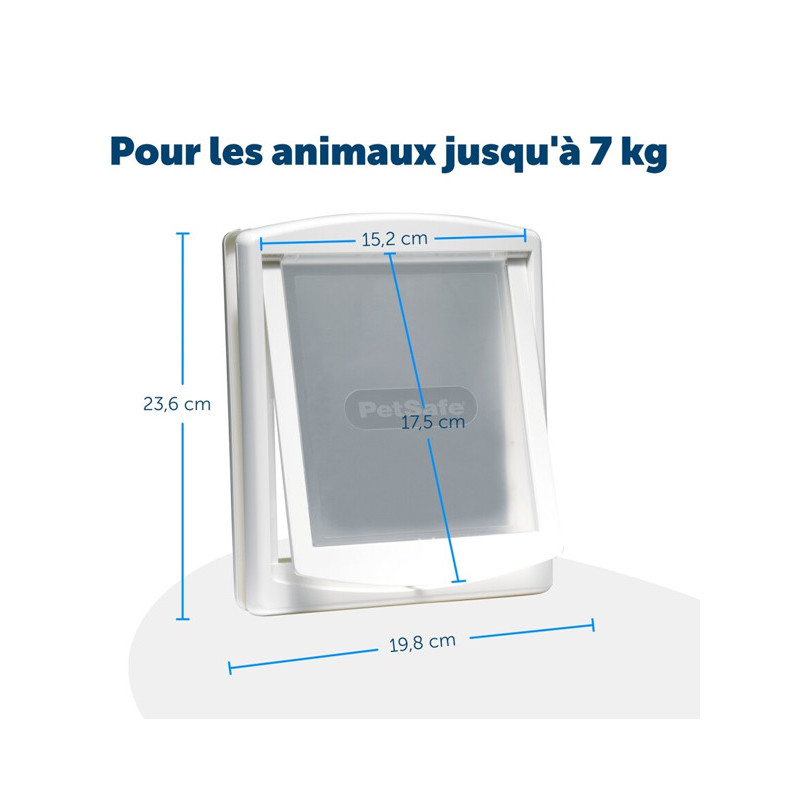 Porte Staywell 2 positions chats / petits chiens PetSafe