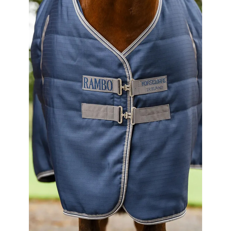 Couverture d'écurie avec couvre-cou 400g Rambo Horseware