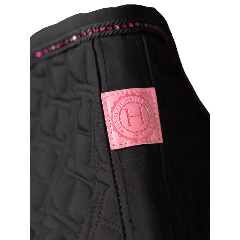 Tapis de selle Saphir CSO Octobre Rose Harcour