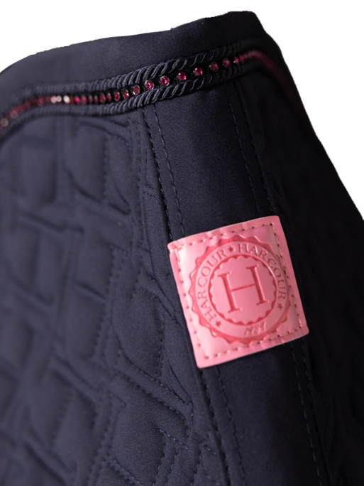 Tapis de selle Saphir CSO Octobre Rose Harcour