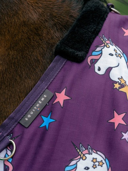 Couverture d'extérieur 0g 600D Licorne Equi-Thème