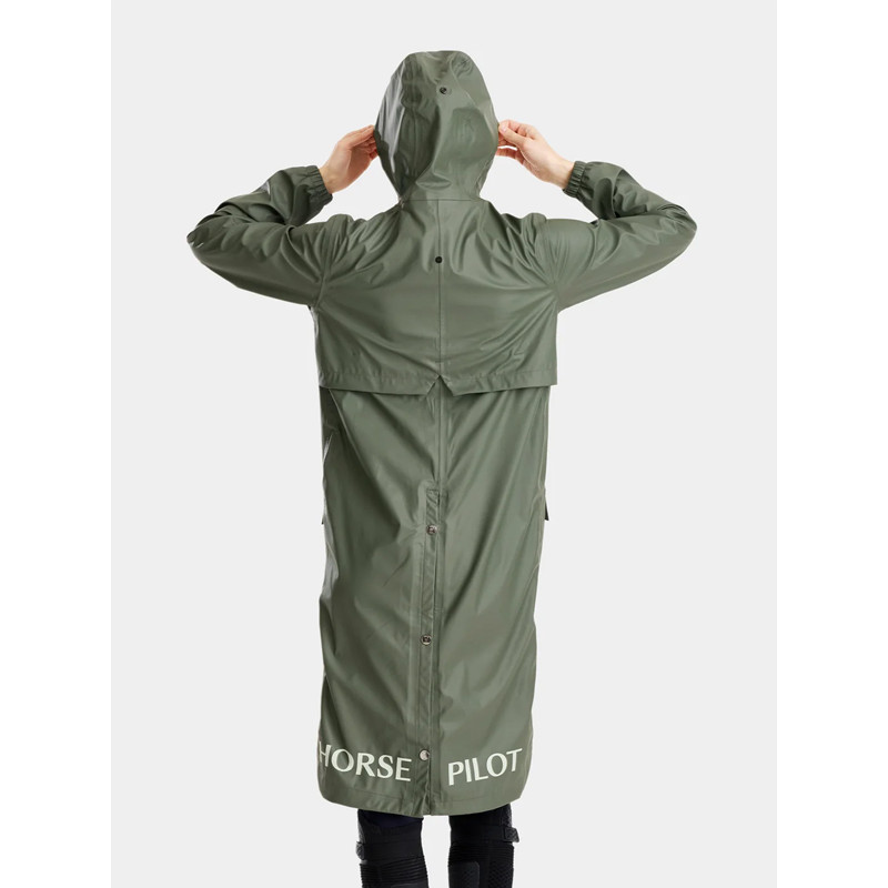 Veste longue imperméable Long Raintech FW26 Horse Pilot