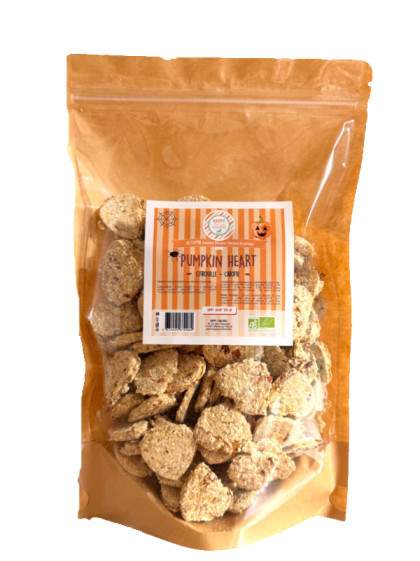 Biscuits Halloween Citrouille Carotte 500g Happy Crackers