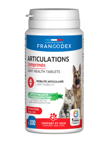 Comprimés Articulations x100 chien et chat Francodex