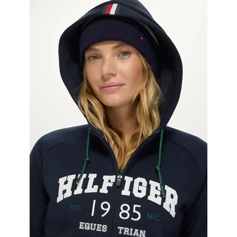 Sweat zippé Mills FW26 Tommy Hilfiger Equestrian