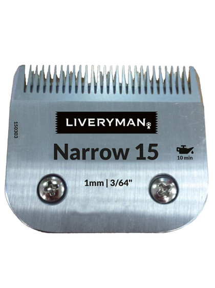 Peigne Narrow 15-1mm Liveryman