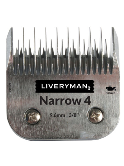 Peigne Narrow Skip Tooth 4-9.6mm Liveryman