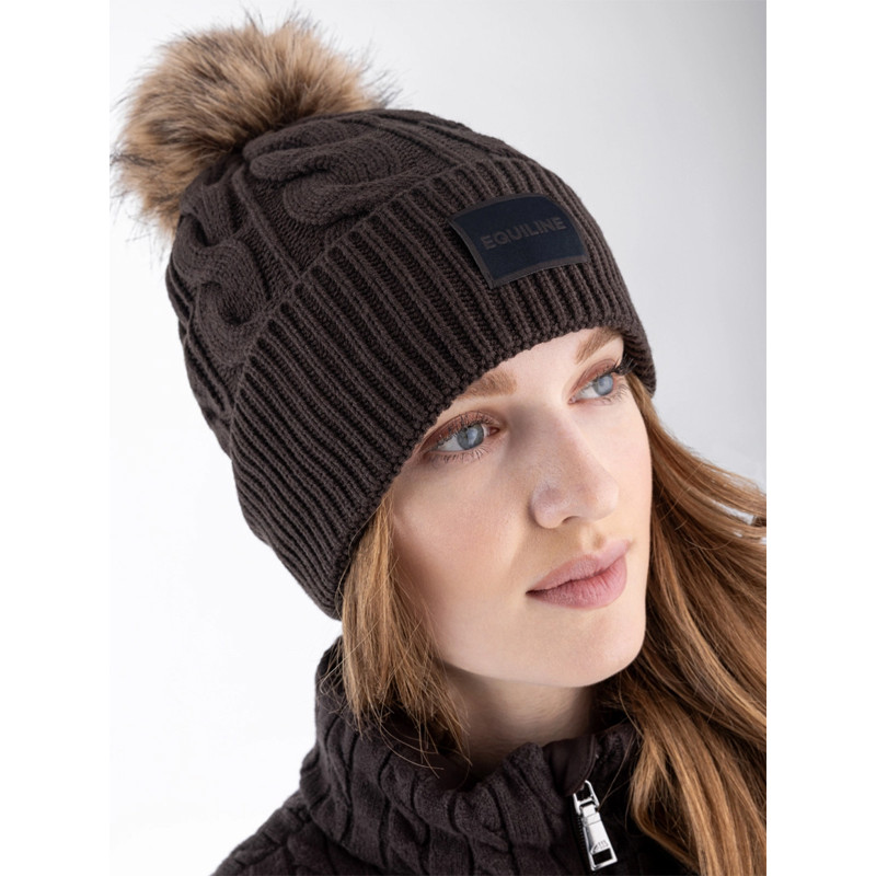 Bonnet à pompon Eqgat FW26 Equiline