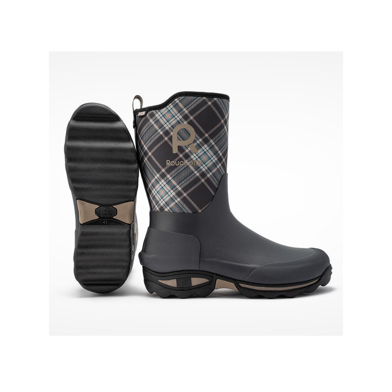 Bottes Clean Garden RouchetteBottes Clean Garden Plaid Rouchette