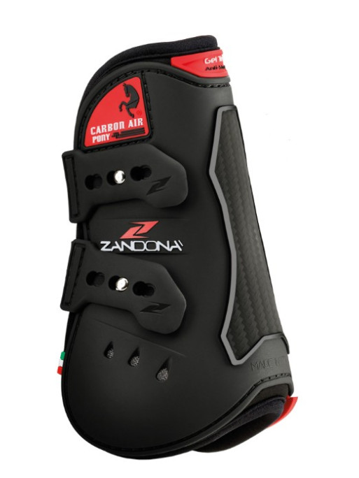 Guêtres Zandona Carbon air tendon poney