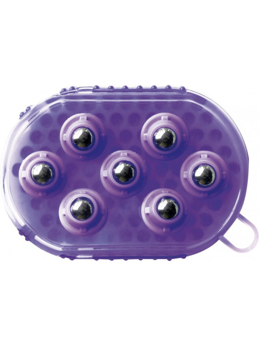 Gant double face étrille et massage Gant double face étrille et massage