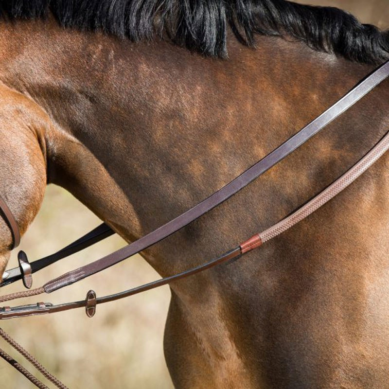 Rênes Allemandes Corde et cuir Rope HFI