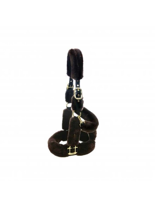 Licol de transport en mouton véritable Kentucky Licol de transport en mouton véritable Kentucky