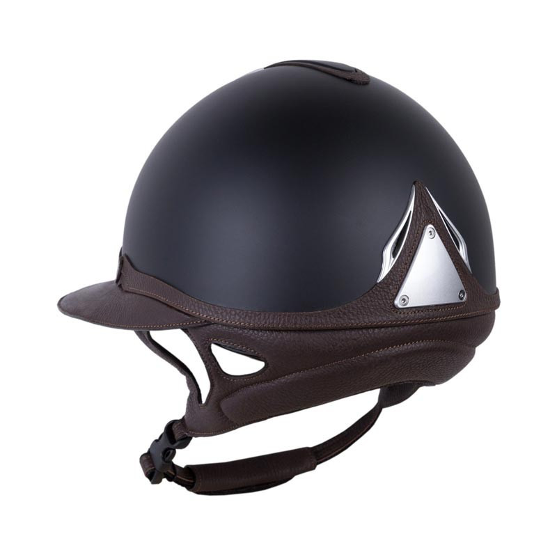 Casque Référence Eclipse Antarès noir/marron 3/4 arrière