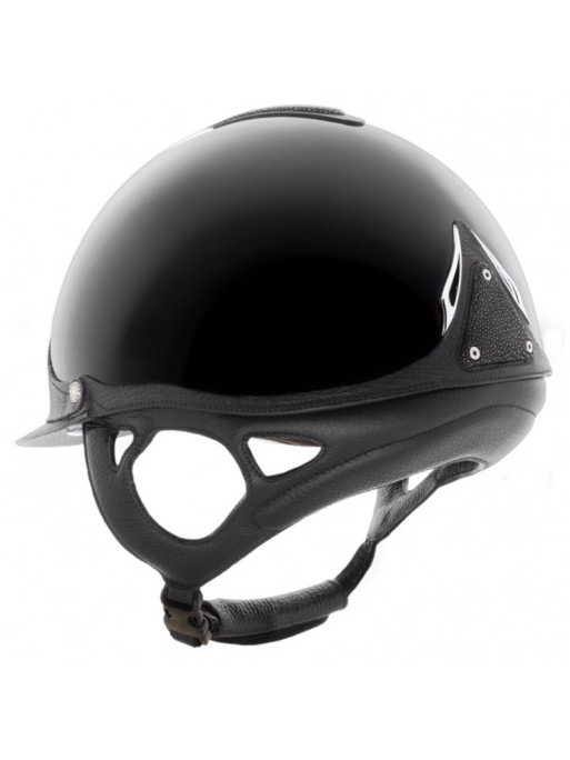 Casque vernis Premium Galuchat Antarès