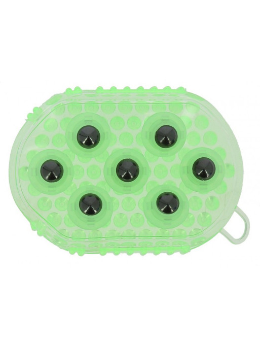 Gant double face étrille et massage Gant double face étrille et massage