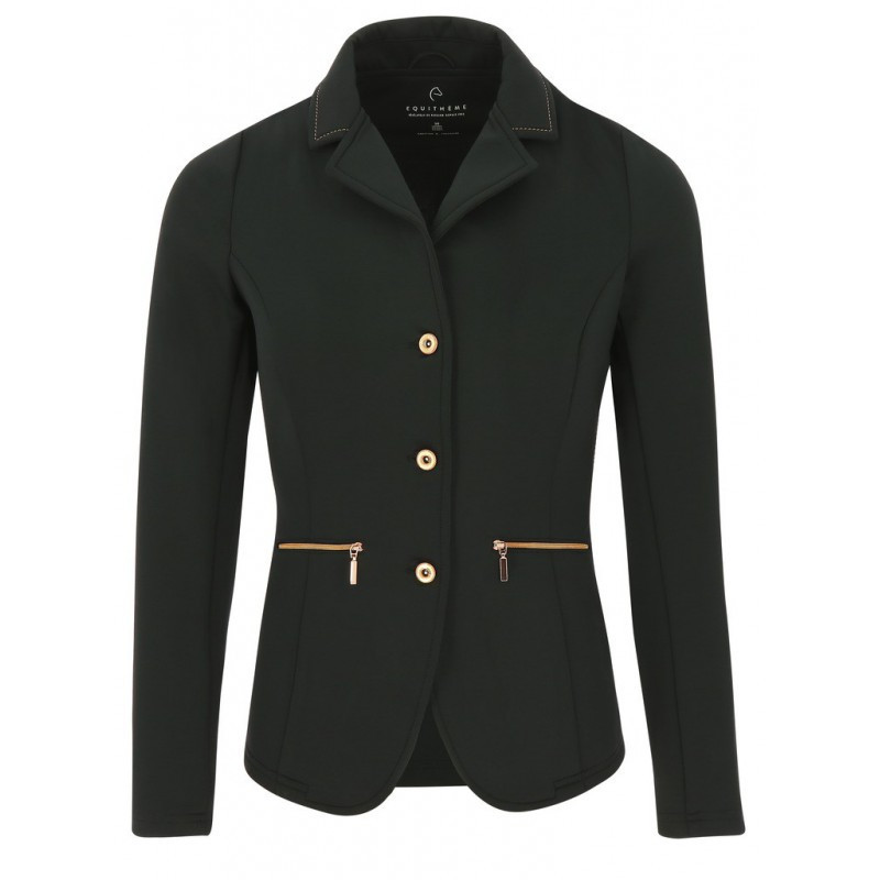 Veste de concours "Athens" enfant noir Equithème