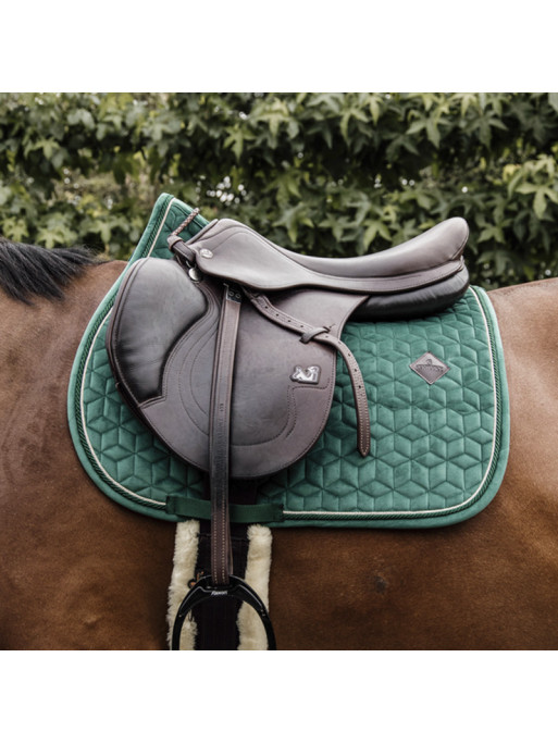 Tapis de selle Velvet Jumping Emeraude Kentucky