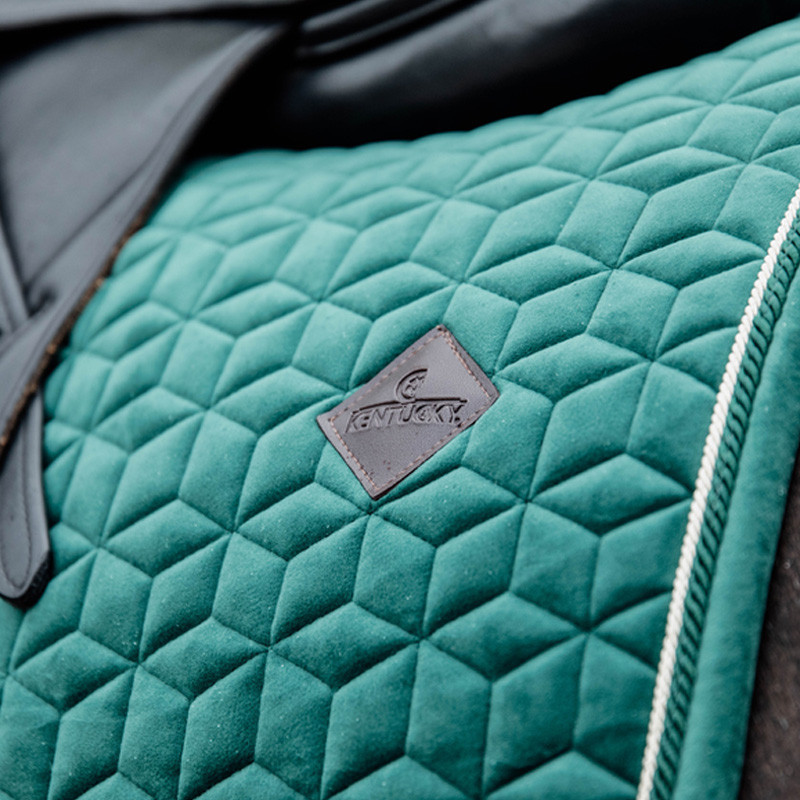 Tapis de selle Velvet Jumping Emeraude Kentucky