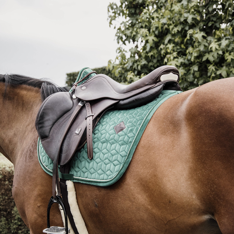 Tapis de selle Velvet Jumping Emeraude Kentucky