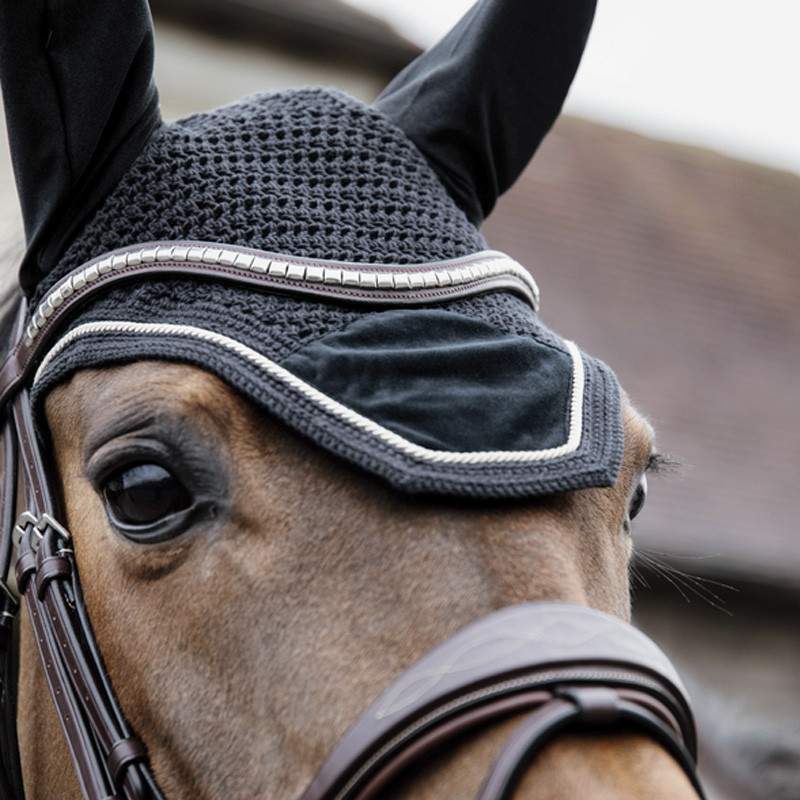 Bonnet Wellington Basic Velvet bleu marine Kentucky