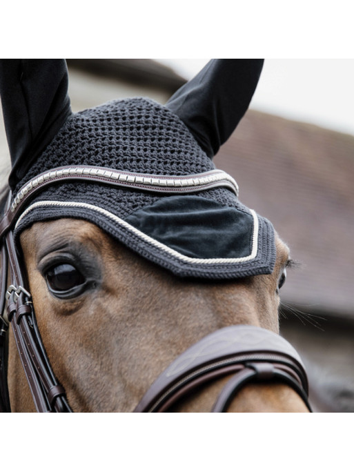 Bonnet Wellington Basic Velvet bleu marine Kentucky