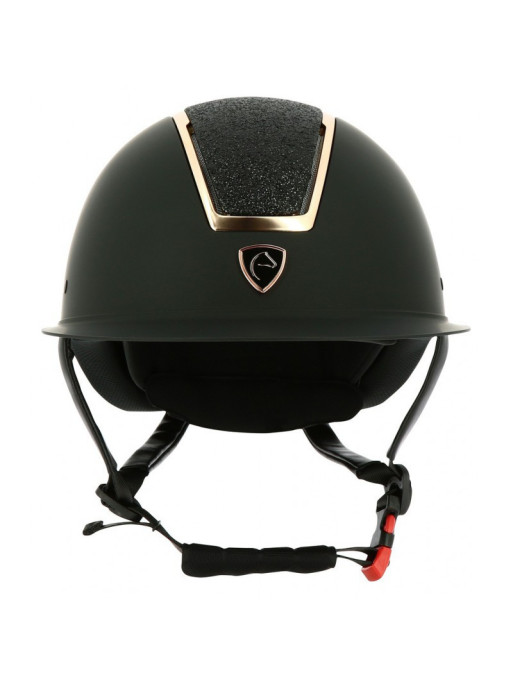 Casque Glint Mat noir Equithème Casque Glint Mat noir Equithème