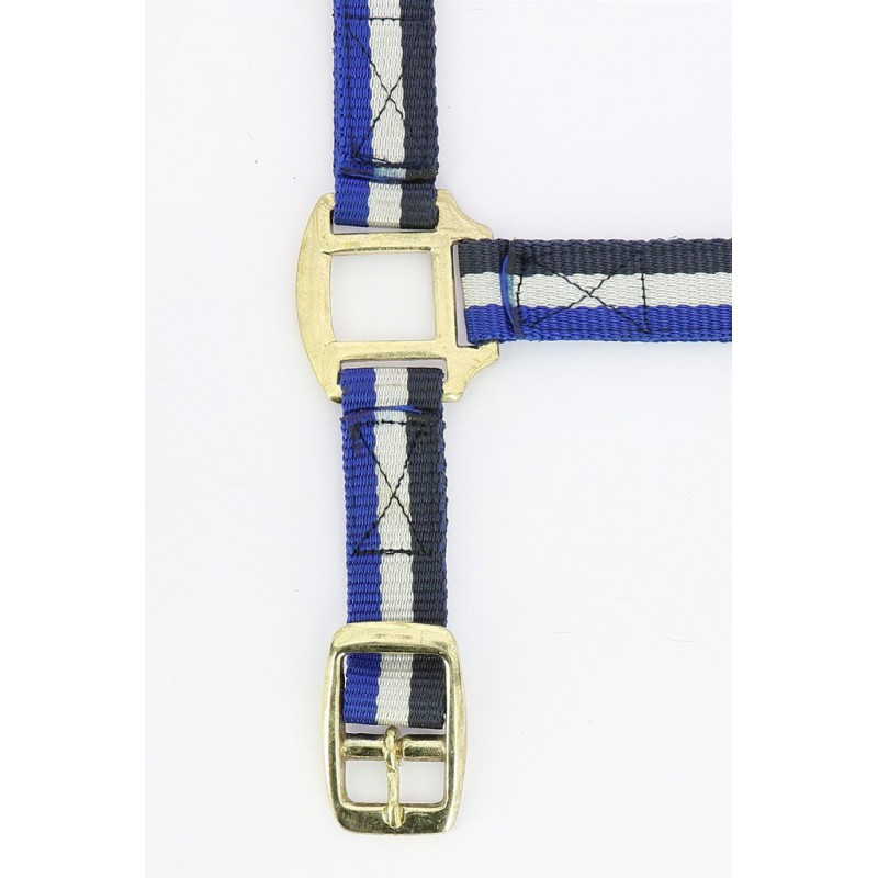Licol nylon doublé cuir