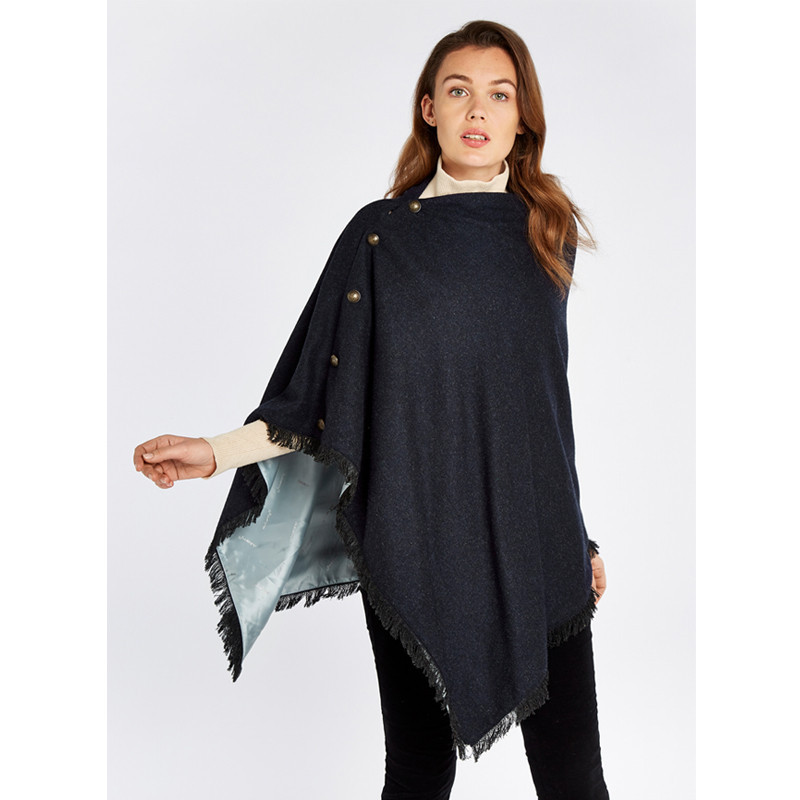 Poncho en tweed Hazelwood Dubarry