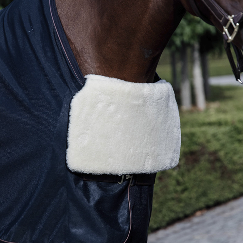 Protection de poitrail en mouton Horse BIB Kentucky