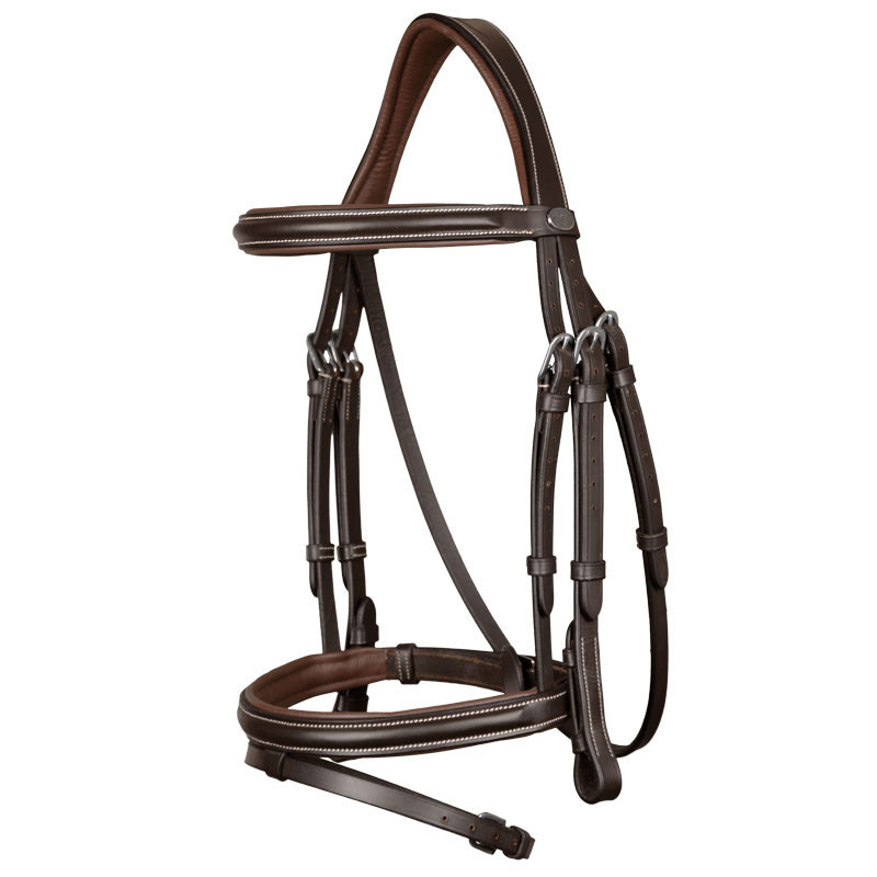 Bridon Classic muserolle combinée Dyon