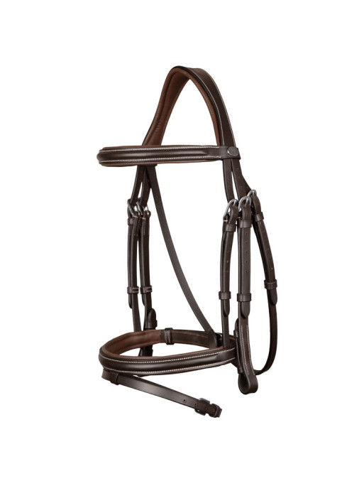 Bridon Classic muserolle combinée Dyon Bridon Classic muserolle combinée Dyon